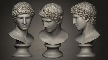 Busts and heads antique and historical (BUSTA_0219) 3D model for CNC machine